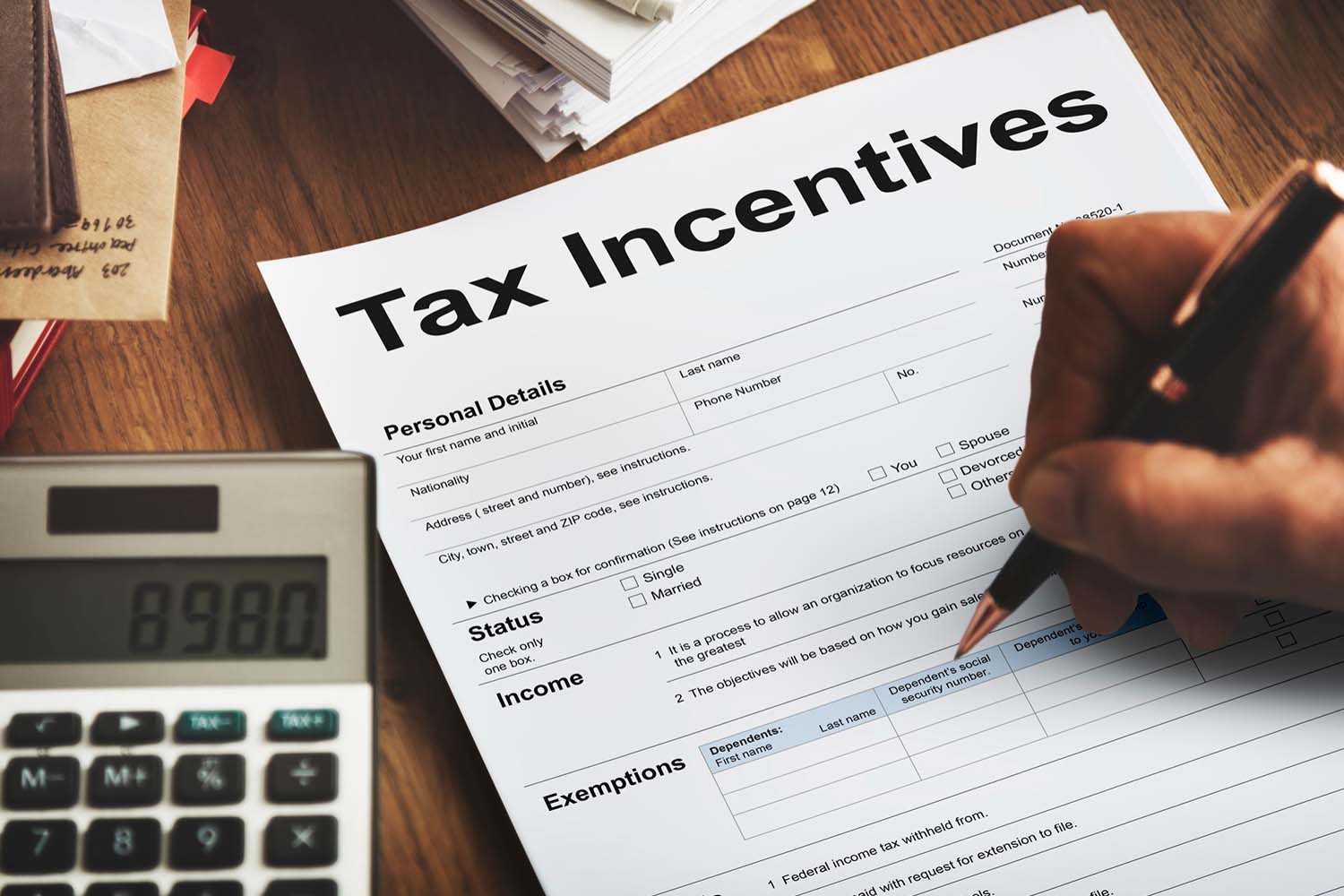 Tax Incentives